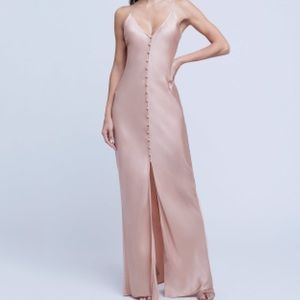 L'AGENCE Arizona Dress in Dusty Pink
